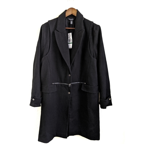 • Kenneth Cole • The Callan Wool Coat - Picture 2 of 7